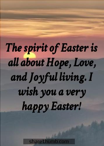 happy easter wishes text messages
